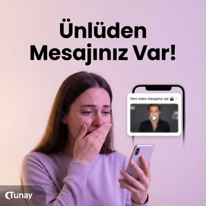 Ünlüden Mesajınız Var!