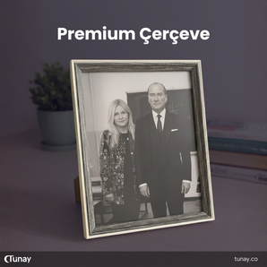 Başöğretmen Mustafa Kemal Atatürk ile Tablo (20x25)